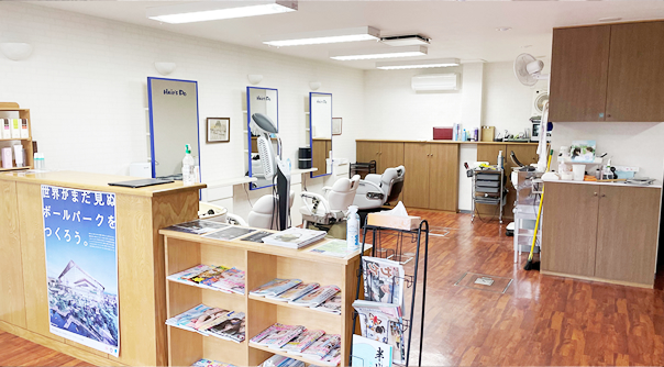 北広島市にあるヘアーサロン Hair's Do ヘアーズ ドゥ 女性の方もお待ちしております！